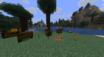 Capybaras being happy