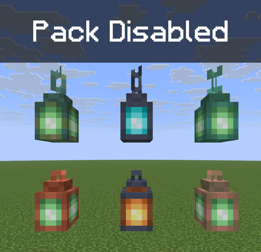 Pack Disabled