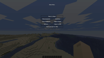 ESC menu