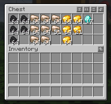 Chest and inventory sorting