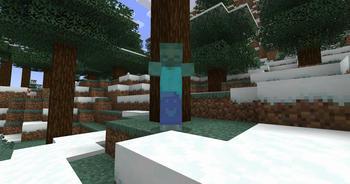 frozen zombie