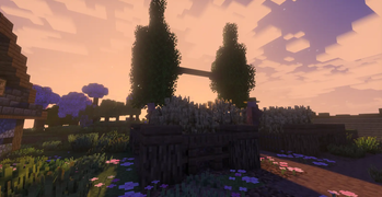 Wheat & Bushes