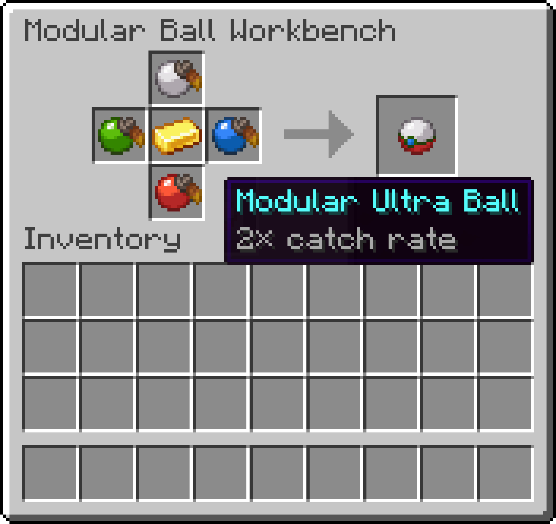 Modular Ultra Ball Recipe
