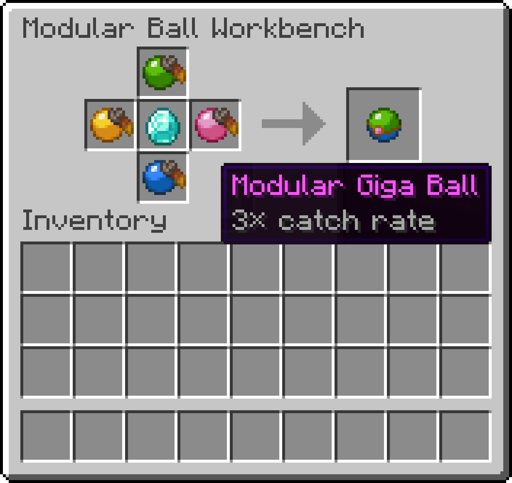 Modular Giga Ball Recipe