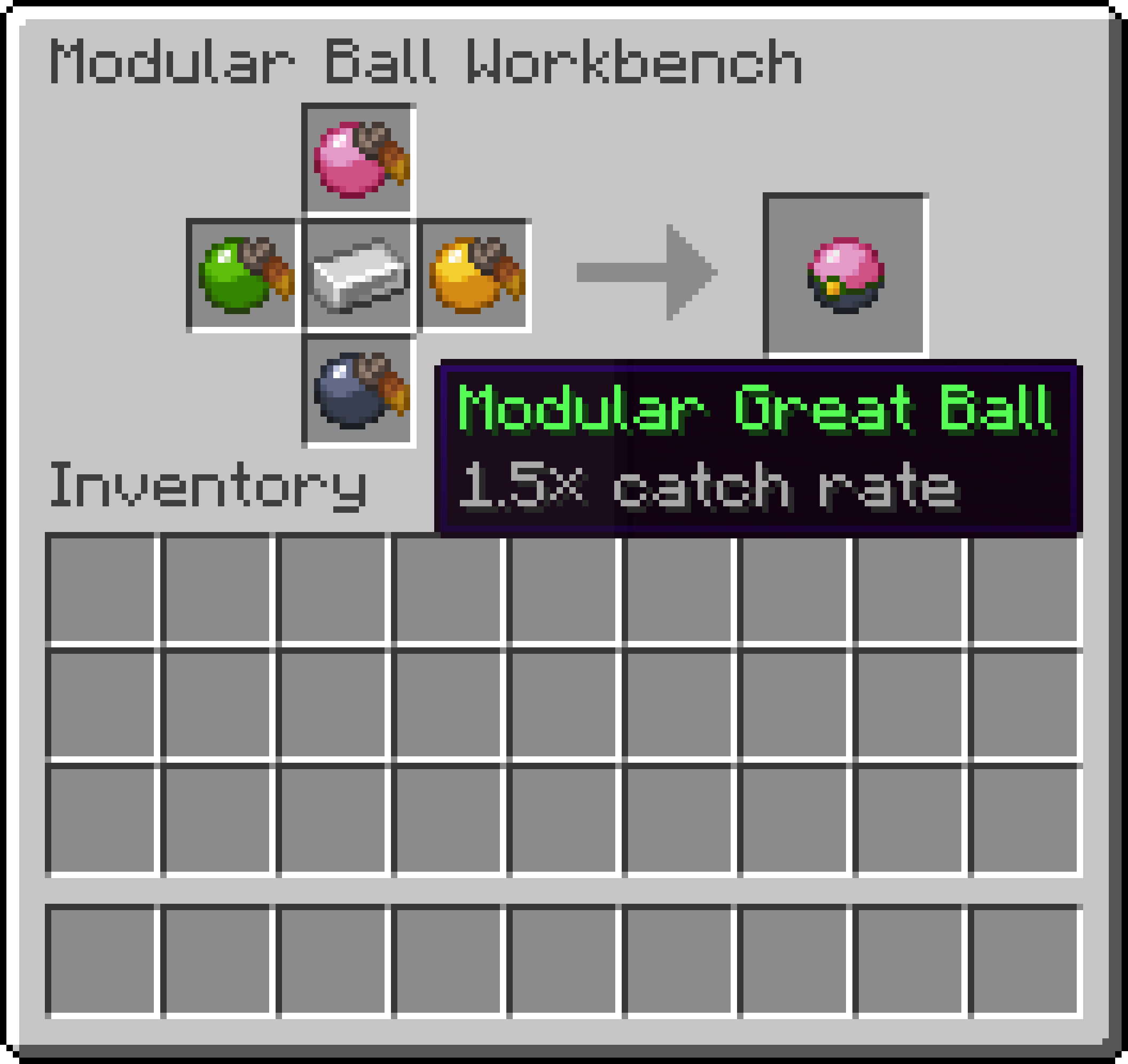 Modular Great Ball Recipe