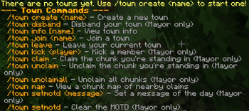 Different Commands