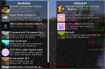 Resource Packs