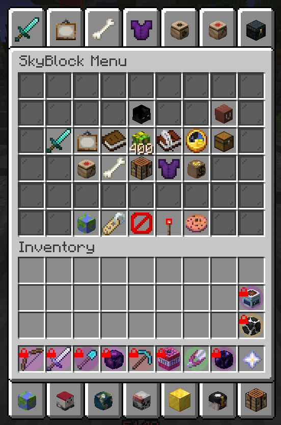 SkyBlock Menu