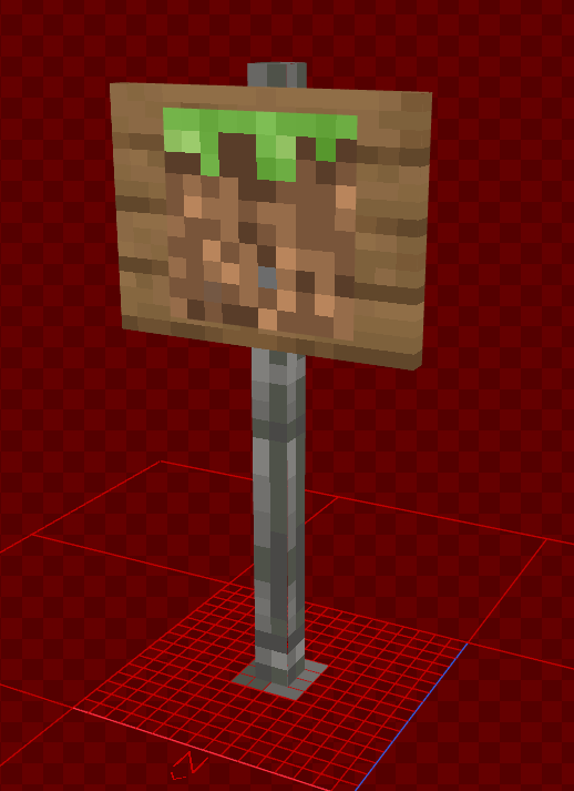 Blockbench Model Front