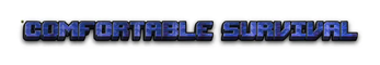 Comfortable survival banner