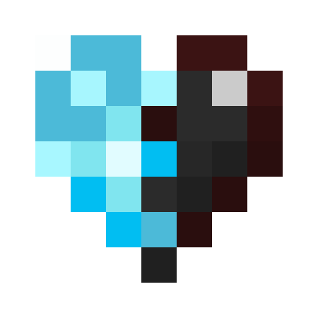 Half-Heart Minecraft