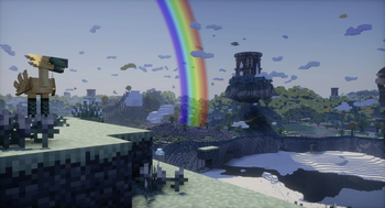 Rainbow in the Aether