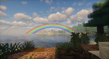 A double rainbow