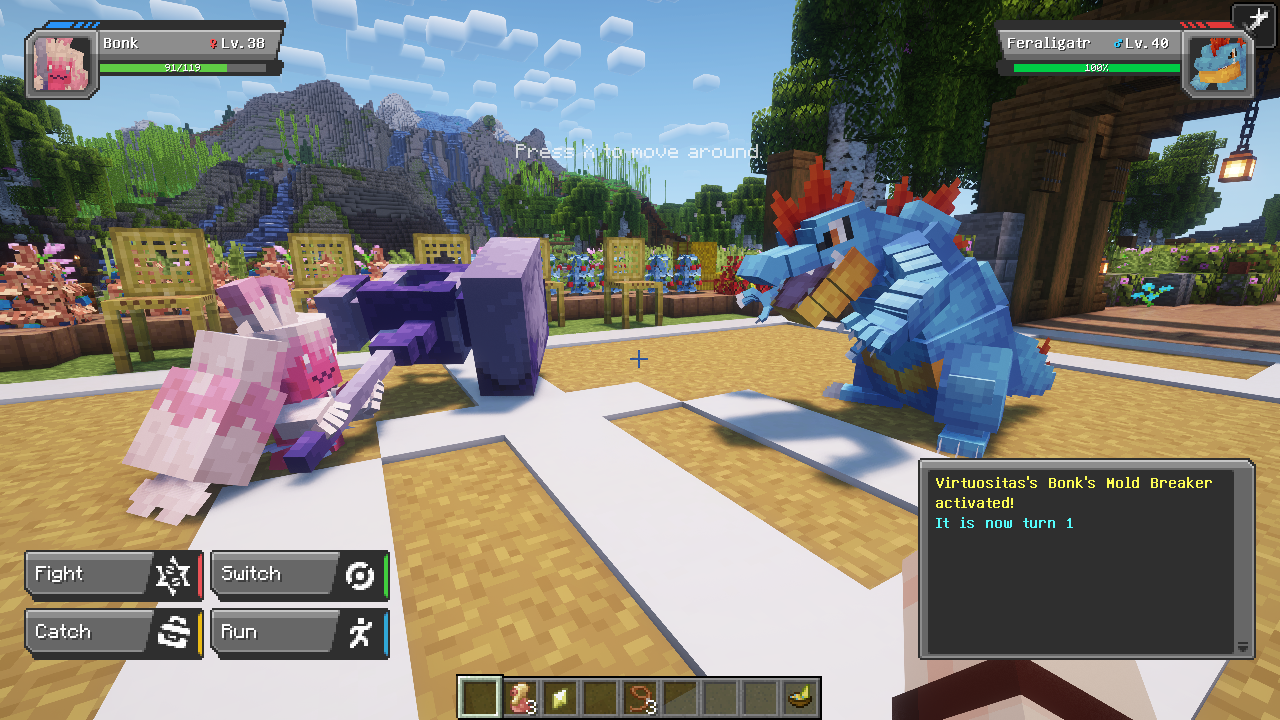 A Minecraft mod is the best open-world Pokémon experience out