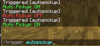 Command to toggle it on/off