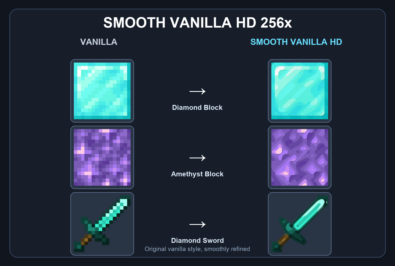 Vanilla to Smooth Vanilla HD