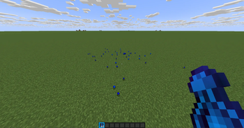 XP Bottle and Orbs.