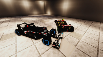 Sauber and Lotus