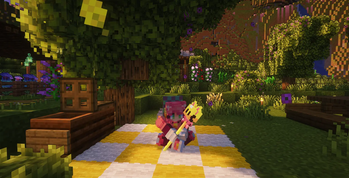 Pink's Magic Wand over Trident! — screenshot 1