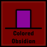 Colored Obsidian