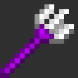 Purple tridents