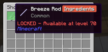 Locked Items