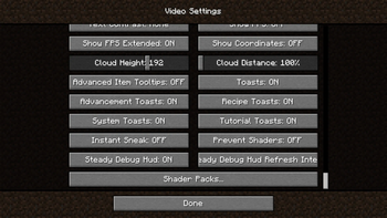 Vanillafied Sodium Options — screenshot 1