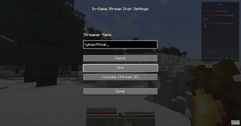 Settings Menu