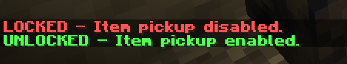 Screenshot of chat notification