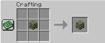 Crafting Recipe for Azalea Leaves