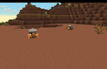 some dwebble in a badlands