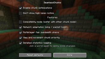 Old Settings Screen