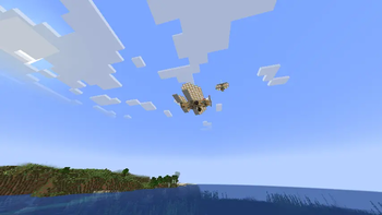 Random flying events