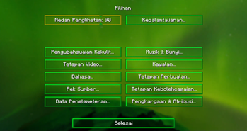 Options Menu