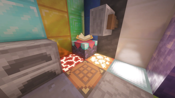 Close up shot of some of the blocks