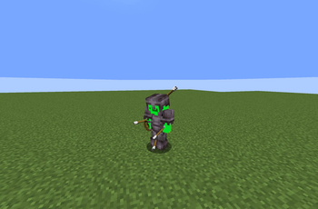 Arrow on player