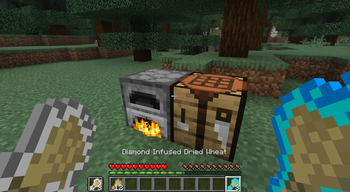 The Iron And Diamond Infused Dried Wheat