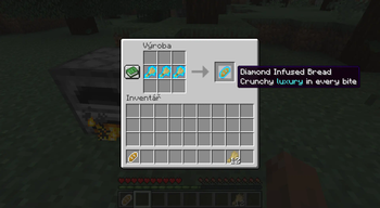 Crafting The Diamond Infused Bread