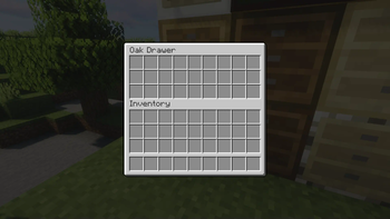 Oak drawer Gui