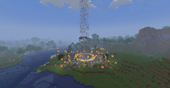 Meteorite crater (Skyfall: Meteorites mod)