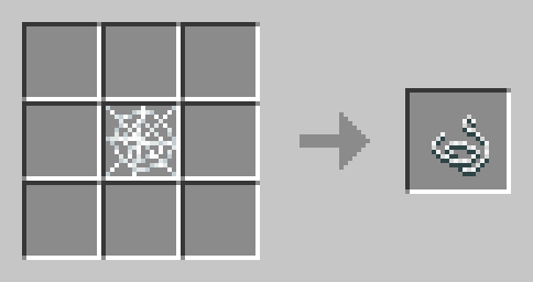 1 Cobweb = 1 String (Like breaking w/ Sword)