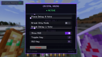 Crystal Macro Mod