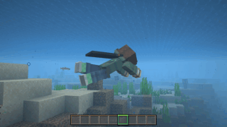 Swimming animation