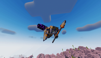 Hold A Trimmed Spear When Gliding