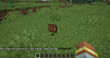 Chocolate in a mod.