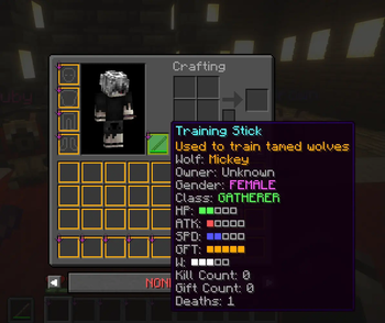 Training Stick Tooltip