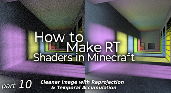 part 10 - Cleaner Image with Reprojection & TA
