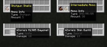 Item descriptions