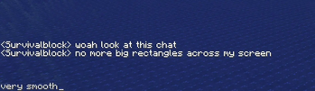 No Chat Rectangles