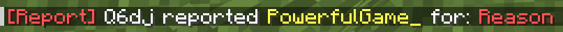 Report message